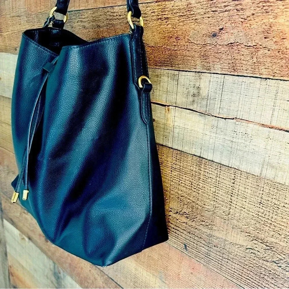 Lauren by Ralph Lauren Leather Shoulder Bag - Picture 4 of 8